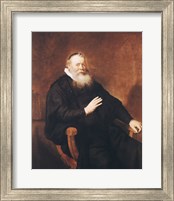 Portrait of Pastor Eleazer Swalmius Fine Art Print
