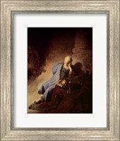 Jeremiah mourning over the Destruction of Jerusalem Fine Art Print