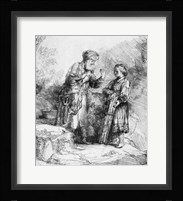 Abraham and Isaac, 1645 Fine Art Print