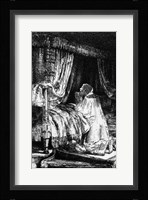 King David at prayer, 1652 Fine Art Print