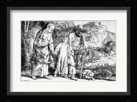 The Return from Egypt, or Jesus Christ Taken Back from the Temple, 1649 Fine Art Print
