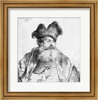 Portrait of an old man Fine Art Print