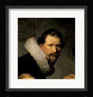 The Anatomy Lesson of Dr. Nicolaes Tulp, 1632 (right detail) Fine Art Print