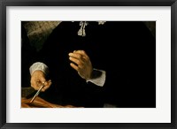 The Anatomy Lesson of Dr. Nicolaes Tulp, 1632 (hands detail) Fine Art Print