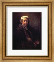 Portrait of the Artist at his Easel, 1660 Fine Art Print
