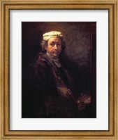 Portrait of the Artist at his Easel, 1660 Fine Art Print