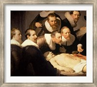 The Anatomy Lesson of Dr. Nicolaes Tulp, 1632 (detail) Fine Art Print