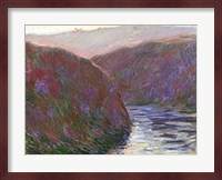 The Creuse Valley, Evening Effect, 1889 Fine Art Print