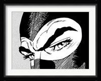 Lo sguardo di Diabolik Fine Art Print