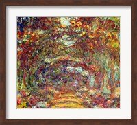 The Rose Path, Giverny, 1920-22 Fine Art Print