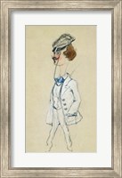 Young Man with a Monocle, 1857 Fine Art Print