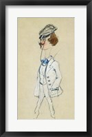 Young Man with a Monocle, 1857 Fine Art Print
