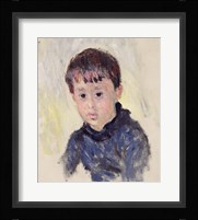 Michel Monet in a Blue Jumper Fine Art Print