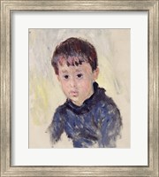 Michel Monet in a Blue Jumper Fine Art Print