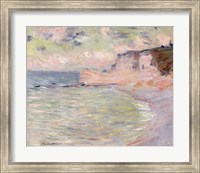 Cliffs and the Porte d'Amont, Morning Effec Fine Art Print