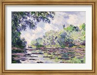 The Seine at Giverny, 1885 Fine Art Print