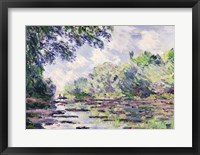 The Seine at Giverny, 1885 Fine Art Print