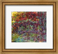 The Japanese Bridge at Giverny - abstract Fine Art Print