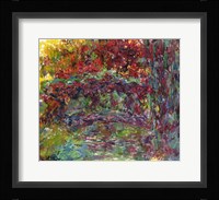 The Japanese Bridge at Giverny - abstract Fine Art Print