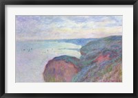 Cliffs near Dieppe, 1897 Fine Art Print