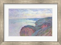 Cliffs near Dieppe, 1897 Fine Art Print