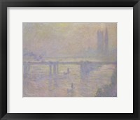 Charing Cross Bridge, 1902 Fine Art Print