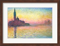 San Giorgio Maggiore by Twilight, 1908 Fine Art Print