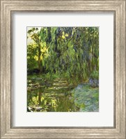 Weeping Willows, The Waterlily Pond at Giverny, c.1918 Fine Art Print