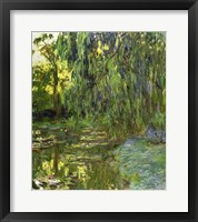 Weeping Willows, The Waterlily Pond at Giverny, c.1918 Fine Art Print