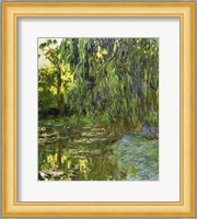 Weeping Willows, The Waterlily Pond at Giverny, c.1918 Fine Art Print