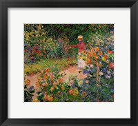 Garden at Giverny, 1895 Fine Art Print