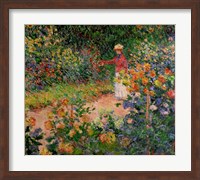 Garden at Giverny, 1895 Fine Art Print