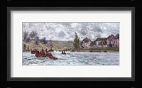 Village de Lavacourt, pres de Vetheuil, 1878 Fine Art Print