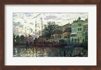 The Dam at Zaandam, Evening, 1871 Fine Art Print