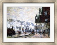 Gare Saint-Lazare, Paris Fine Art Print