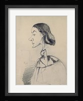 Young Woman at the Piano Framed Print