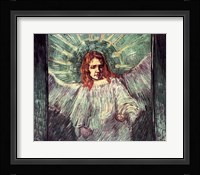 Head of an Angel, after Rembrandt, 1889 Fine Art Print