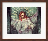 Head of an Angel, after Rembrandt, 1889 Fine Art Print