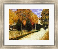 Path in the Park at Arles, 1888 Fine Art Print