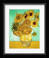 Sunflowers, 1888 Framed Print