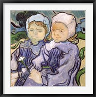 Two Little Girls, 1890 Fine Art Print