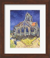 The Church at Auvers-sur-Oise, 1890 Fine Art Print