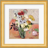 Roses and Anemones, 1890 Fine Art Print