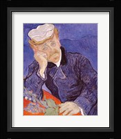 Dr. Paul Gachet, 1890 Fine Art Print