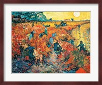 Red Vineyards at Arles, 1888 Fine Art Print