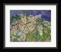 Blossoming Chestnut Branches, 1890 Framed Print