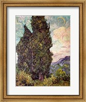 Cypresses, 1889 Fine Art Print