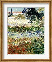Garden in Bloom, Arles, 1888 Fine Art Print