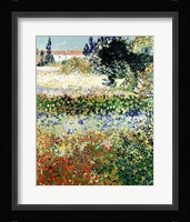 Garden in Bloom, Arles, 1888 Fine Art Print