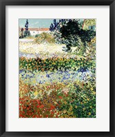 Garden in Bloom, Arles, 1888 Fine Art Print